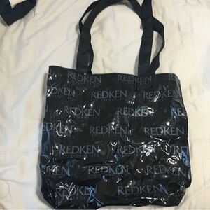 Vintage Redken 5th Avenue NYC black tote bag